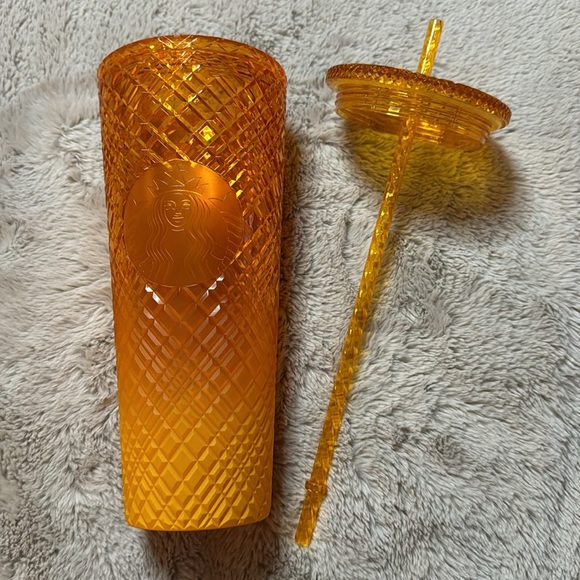 Starbucks Studded Venti Mango Ombré Cup - Picture 2 of 3